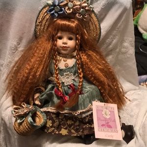Collectible Memories Porcelain Doll
